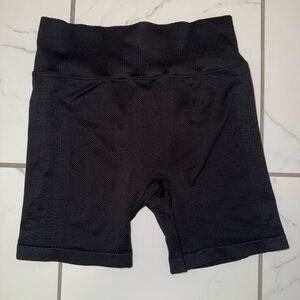 victoria’s secret pink active black biker shorts